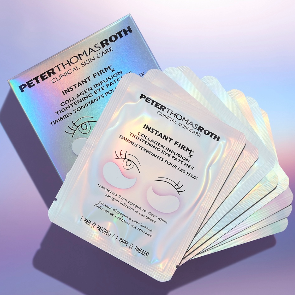 PETER THOMAS ROTH Instant FIRMx® Collagen Infusion Tightening Eye Patches 8 пар - Підтягуючі патчі для шкіри навколо очей з колагеном - фото №4 PETER THOMAS ROTH Instant FIRMx® Collagen Infusion Tightening Eye Patches 8 пар - Підтягуючі патчі для шкіри навколо очей з колагеном - фото №4